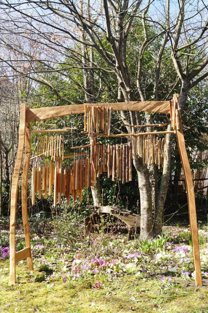 Bronze-Cymbeln und -Stäbe, Gongs,
Steinophone, Klanghölzer und Weiteres